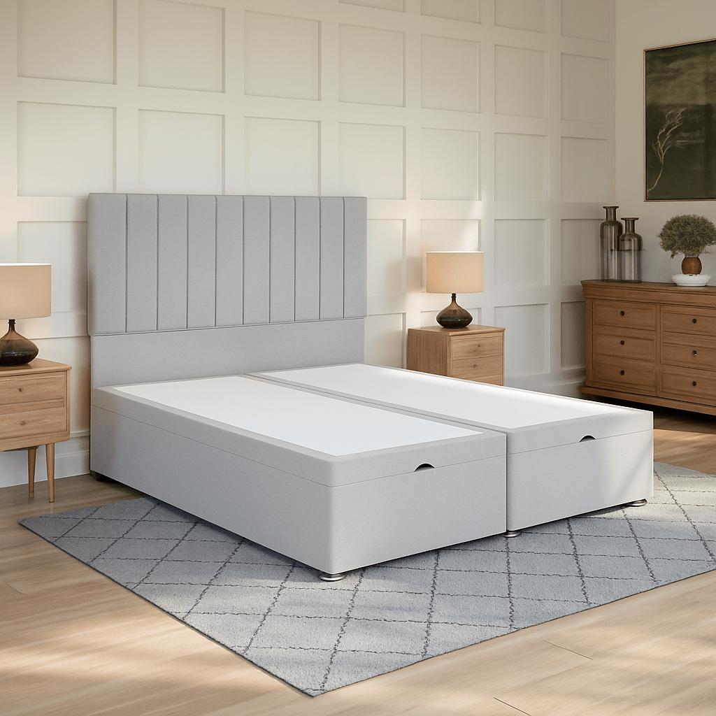 Zip and Link End Lift Ottoman Divan Bed Base