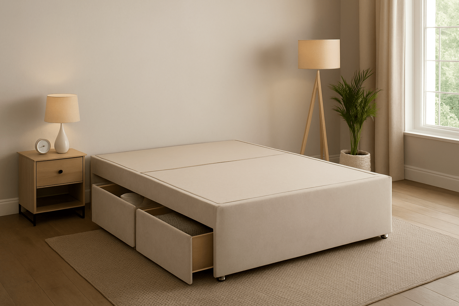 Balmoral Reinforced Top Divan Bed Base Only