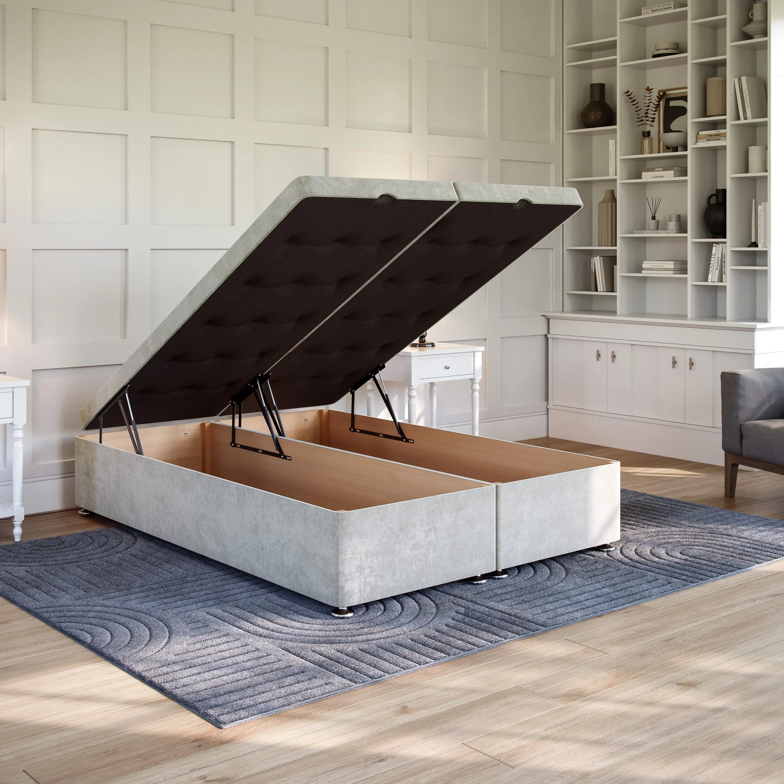 Grace Luxury End Lift Ottoman Divan Bed Base - Image 6