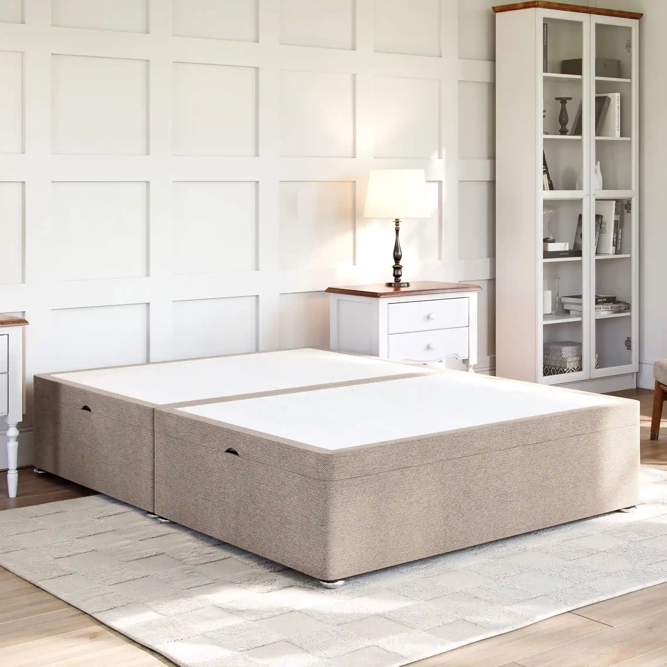 Grace Luxury Side Lift Ottoman Divan Bed Base - Image 2