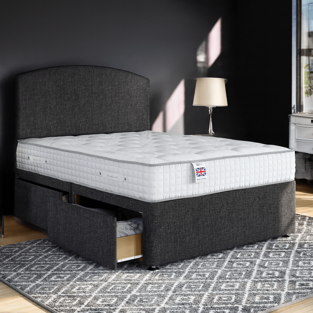 Winston Divan Bed Set with Headboard