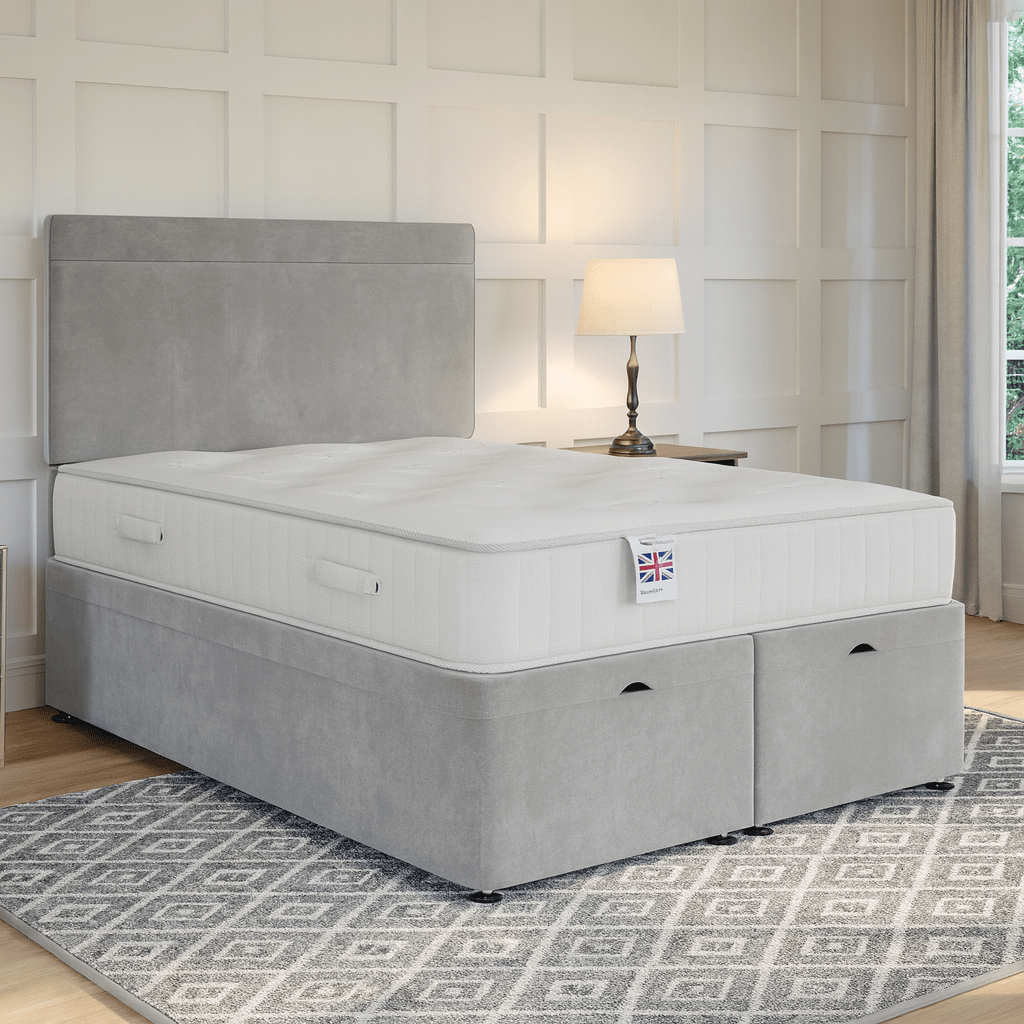 Lucas Divan Ottoman Bed Set with Standard Headboard