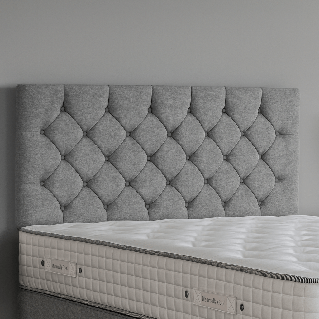 Chesterfield Strutted Upholstered Headboard - Image 3