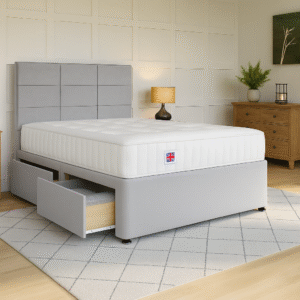 Rome Divan Bed Set with Headboard
