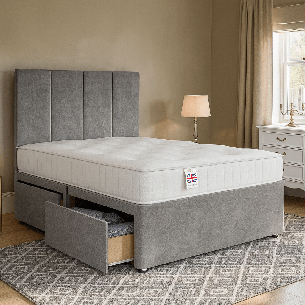 Arizona Divan Bed Set with Headboard