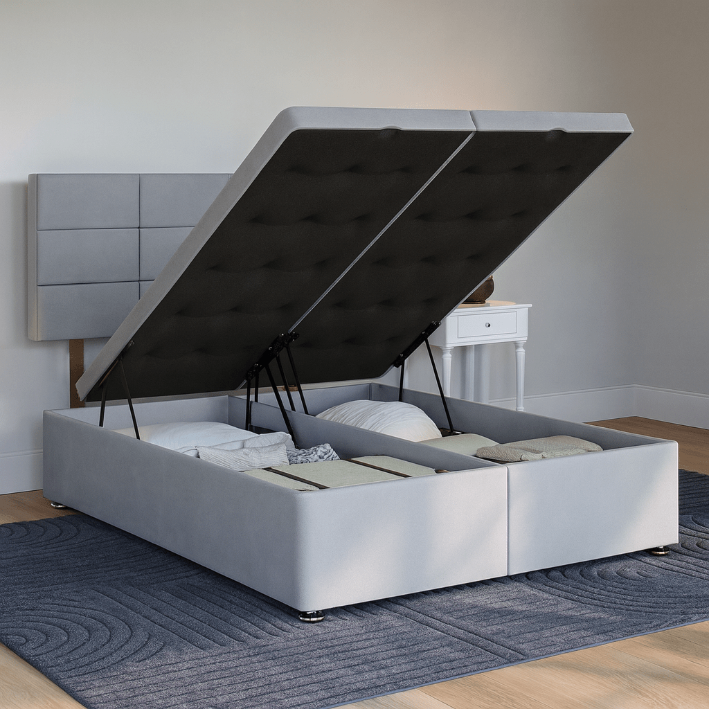 Rome Divan Ottoman Bed Set with Standard Headboard - Image 2