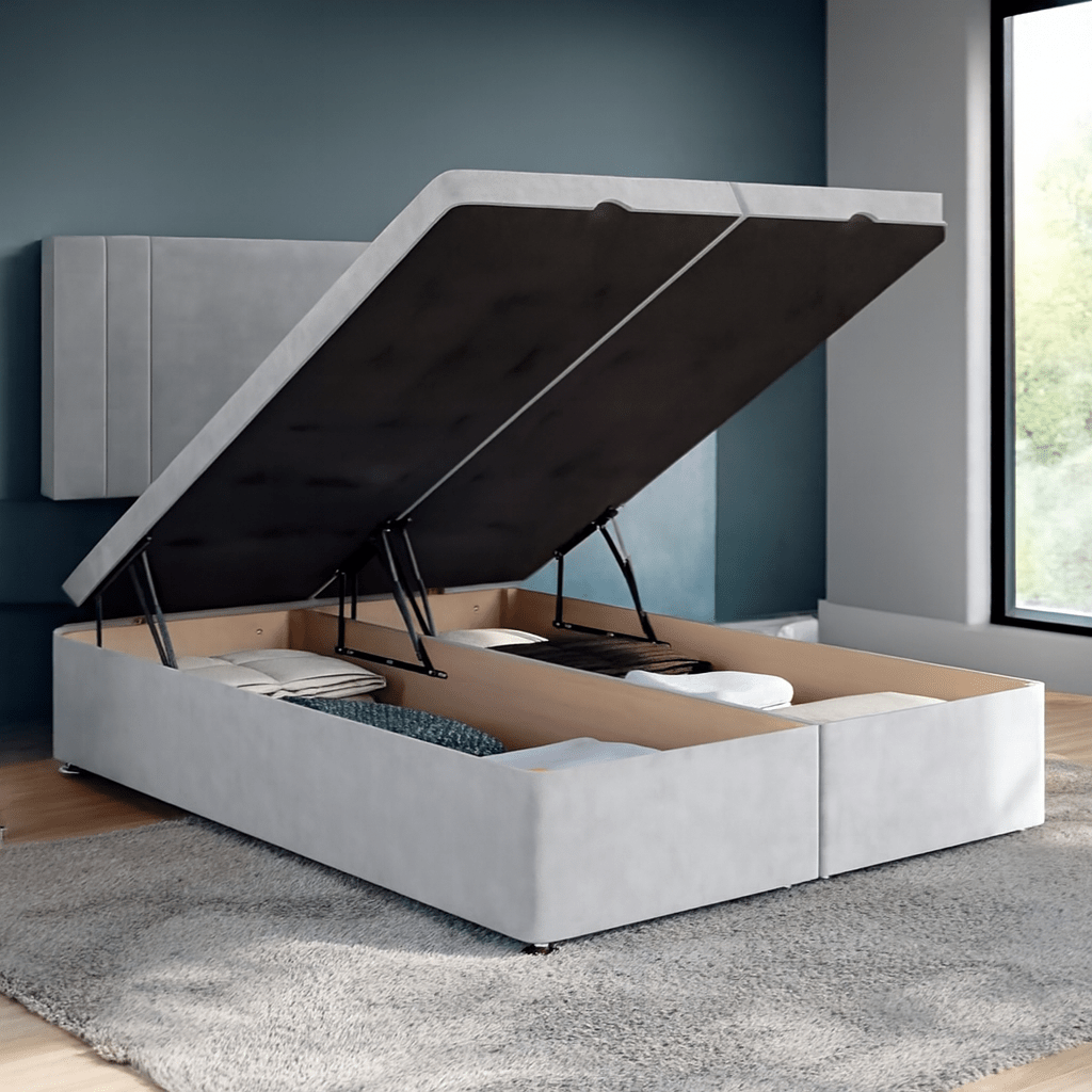 Venice Divan Ottoman Bed Set with Standard Headboard - Image 2