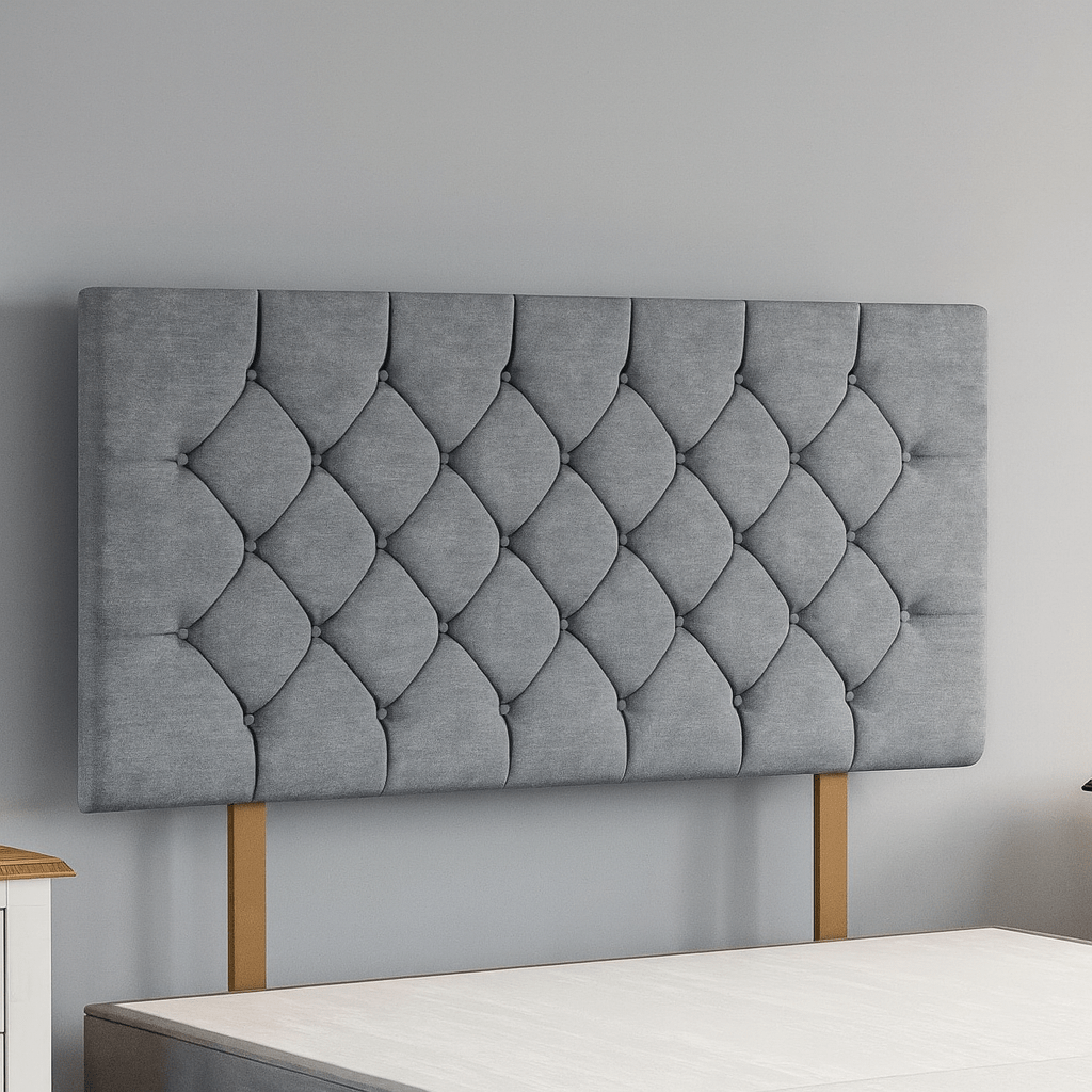 Chesterfield Strutted Upholstered Headboard