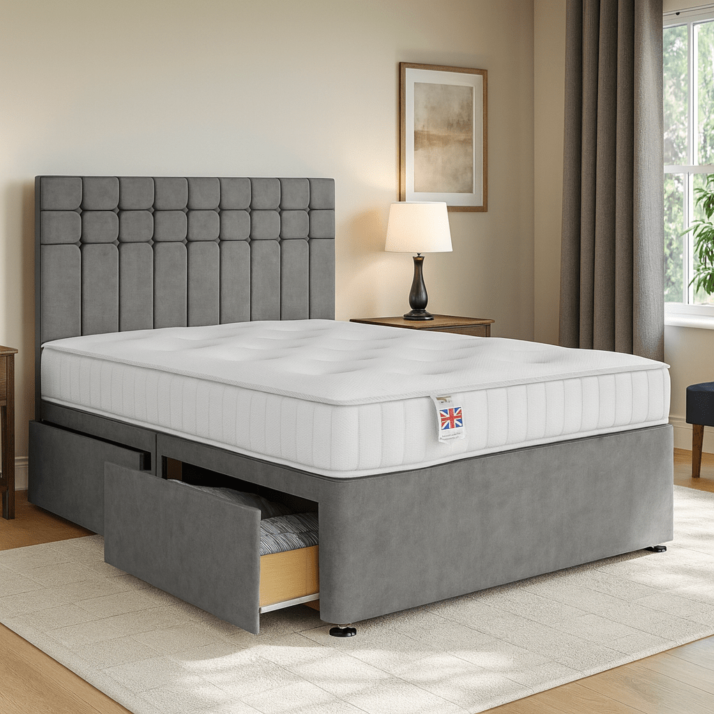 Avanti Divan Bed Set with Headboard