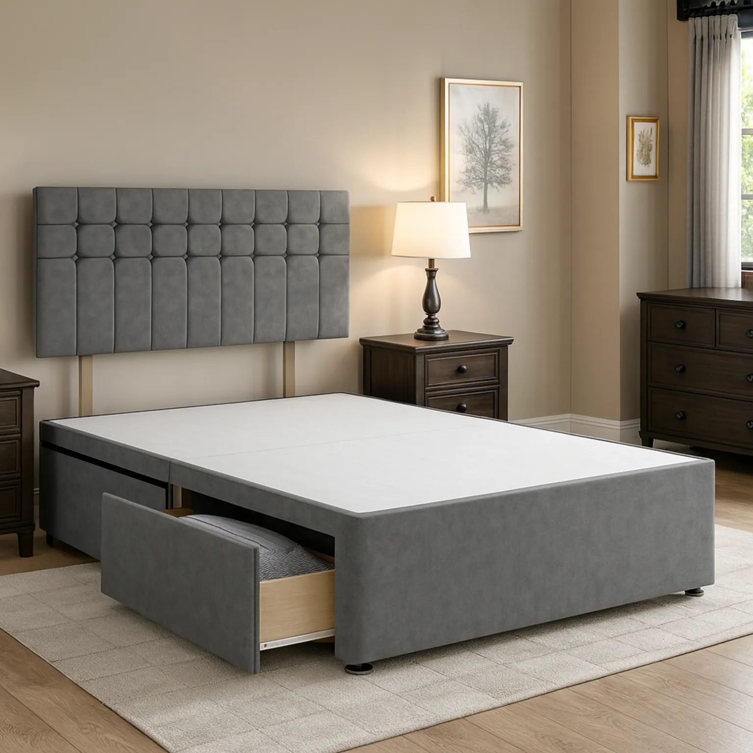 Avanti Divan Bed Set with Headboard - Image 2
