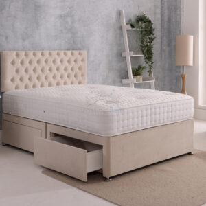 Cheshire Divan Bed Set with Headboard