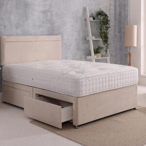 Dartford Divan Bed Set with Headboard