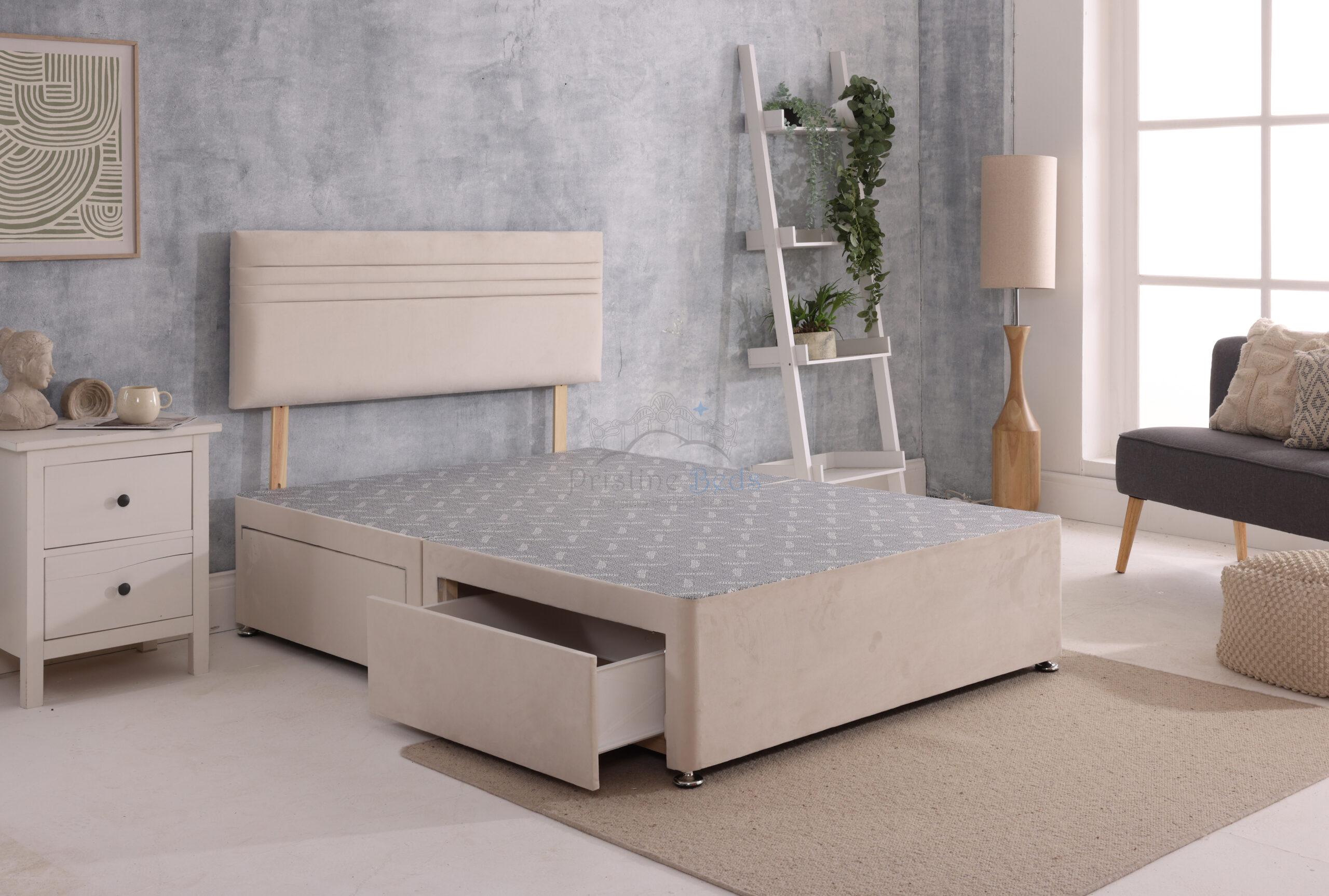 Dartford Divan Bed Set with Headboard - Image 2