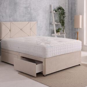 Hampshire Divan Bed Set with Headboard