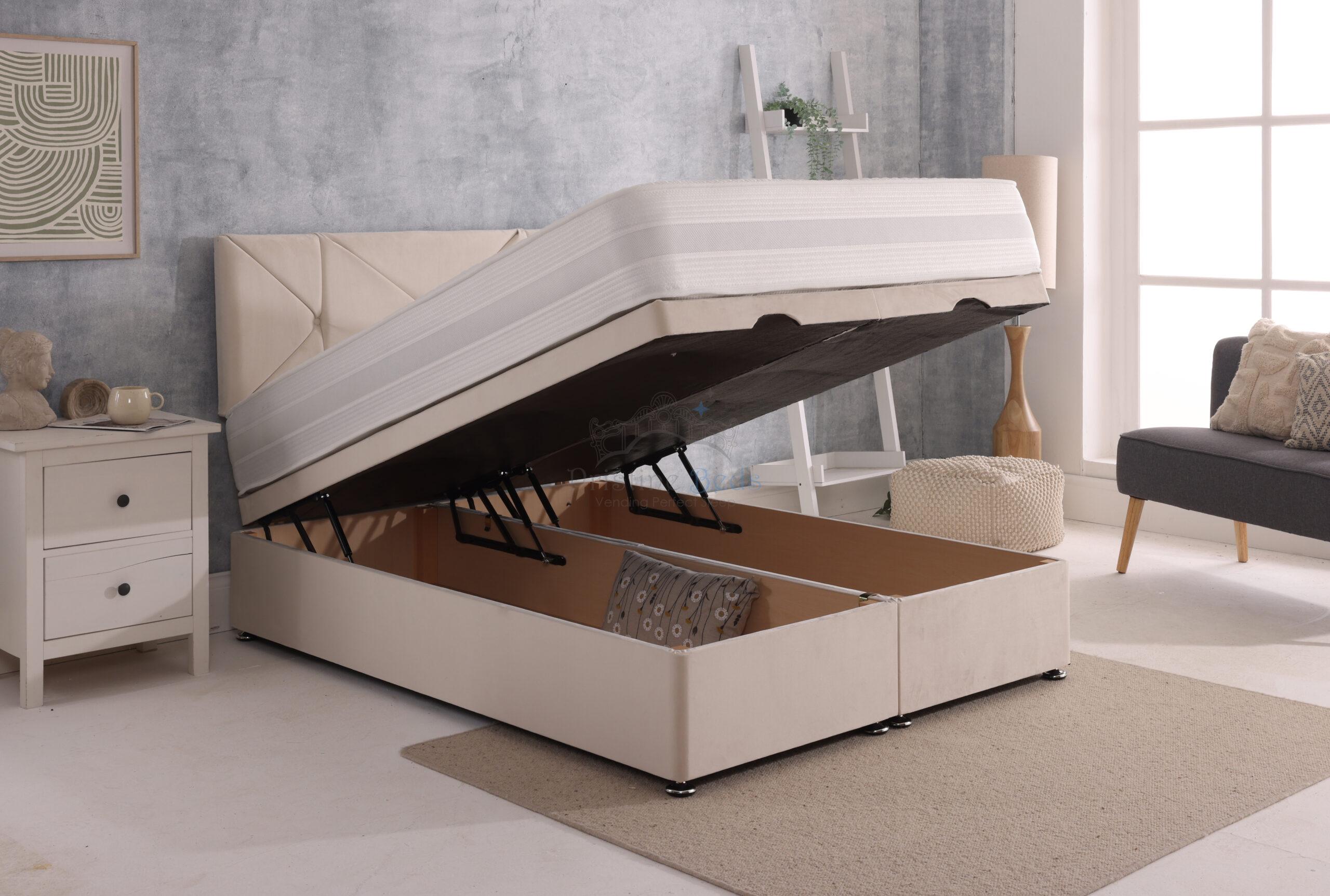 Hampshire Divan Ottoman Bed Set with Standard Headboard - Image 2