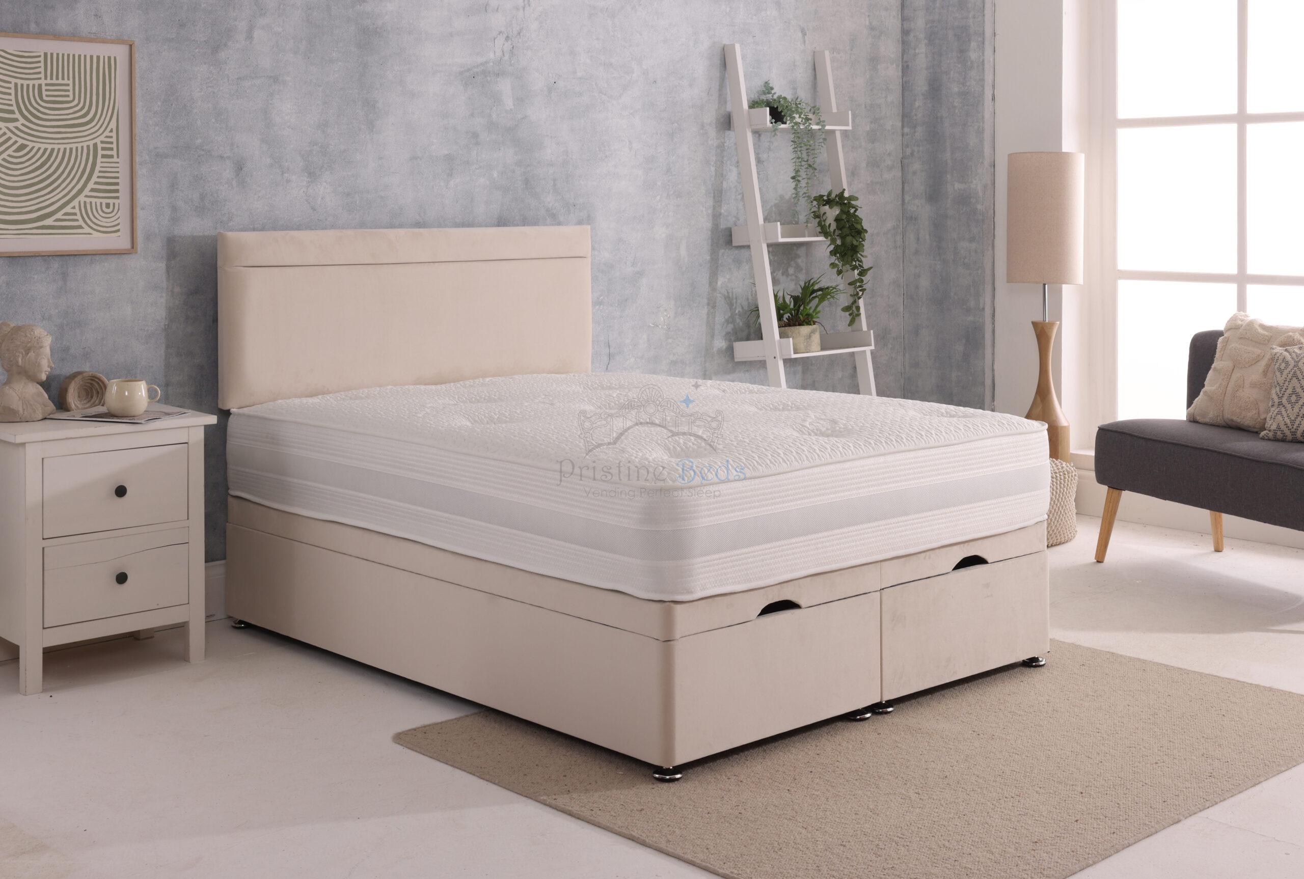 Dartford Divan Ottoman Bed Set with Standard Headboard