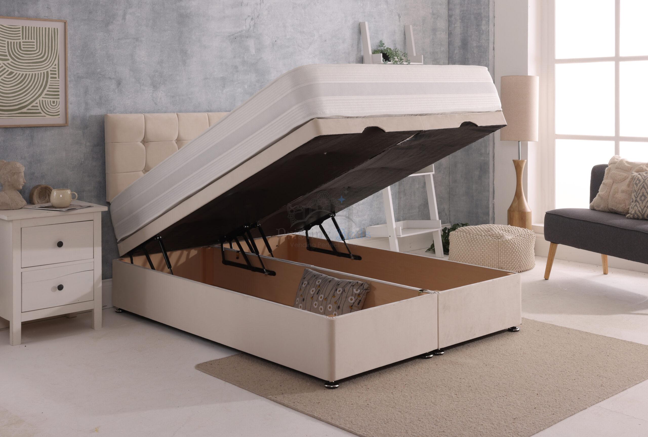 Brighton Divan Ottoman Bed Set with Standard Headboard - Image 2