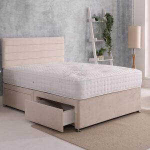 Paris Divan Bed Set with Headboard