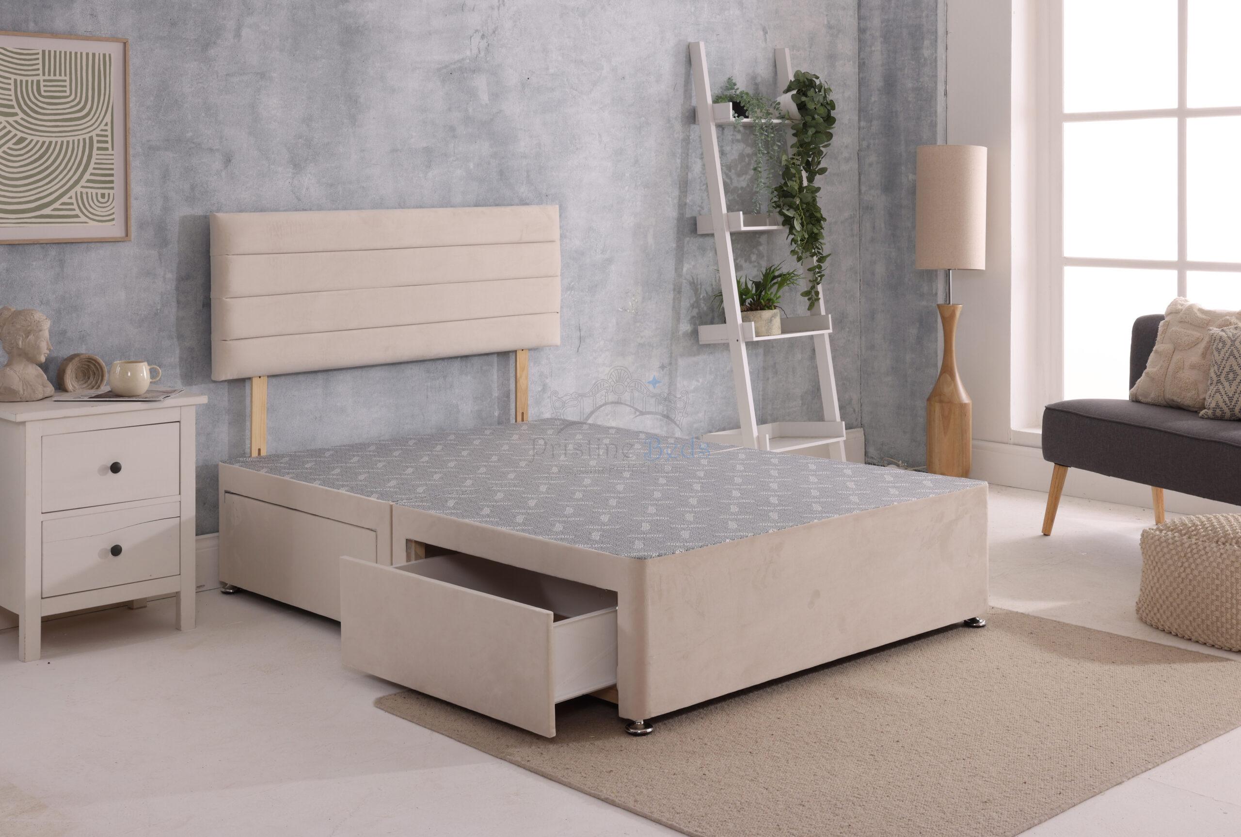 Paris Divan Bed Set with Headboard - Image 2