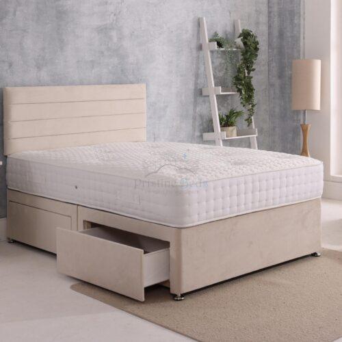 Paris Divan Bed Set with Headboard