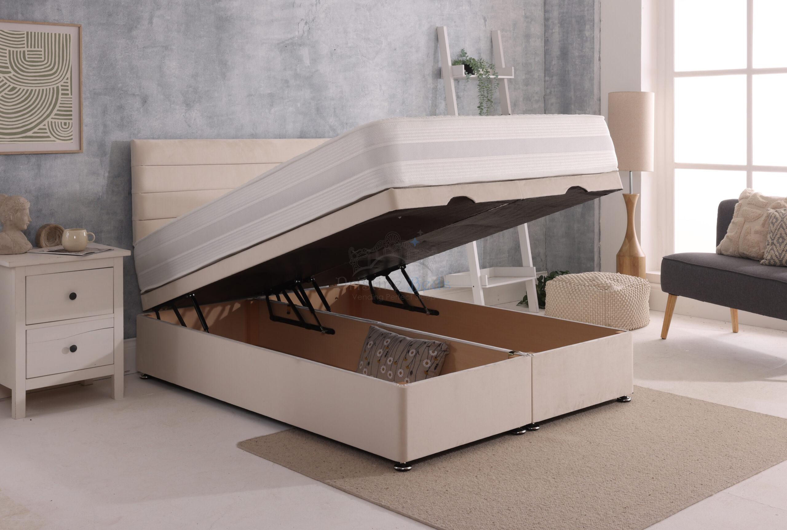 Paris Divan Ottoman Bed Set with Standard Headboard - Image 2