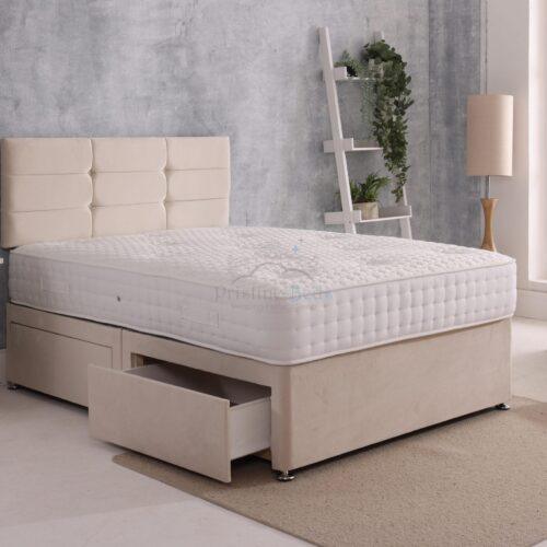Rome Divan Bed Set with Headboard