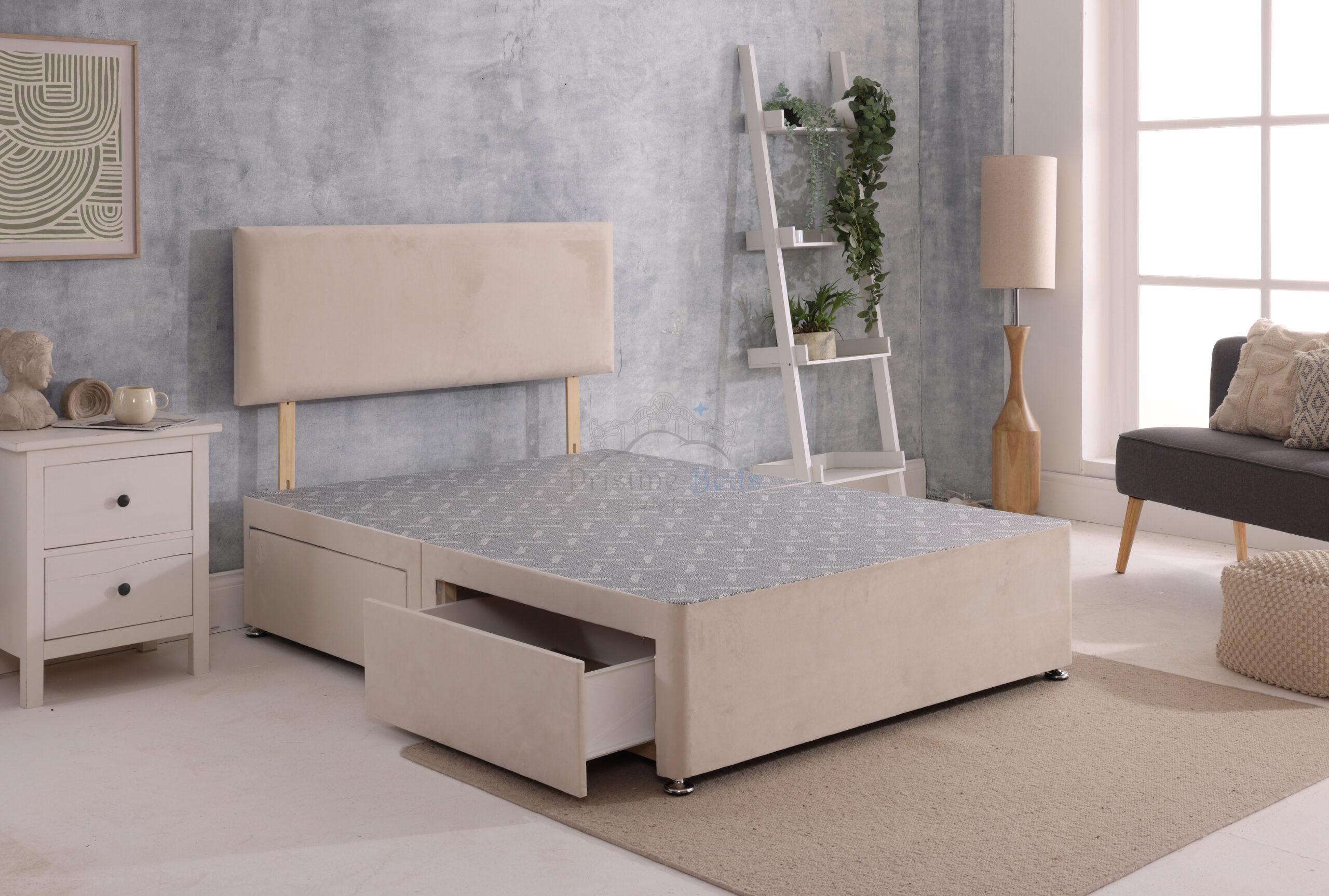 Sicily Divan Bed Set with Headboard - Image 2