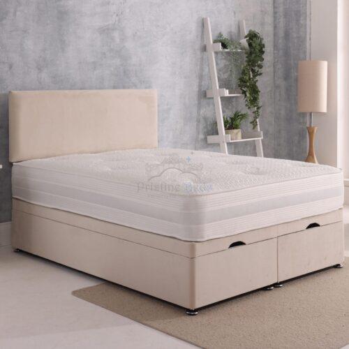 Sicily Divan Ottoman Bed Set with Standard Headboard