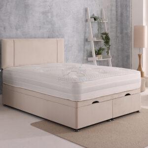 Sofia Divan Ottoman Bed Set with Standard Headboard