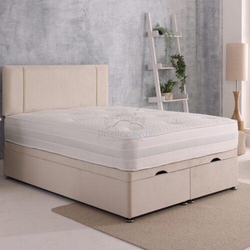 Sofia Divan Ottoman Bed Set with Standard Headboard