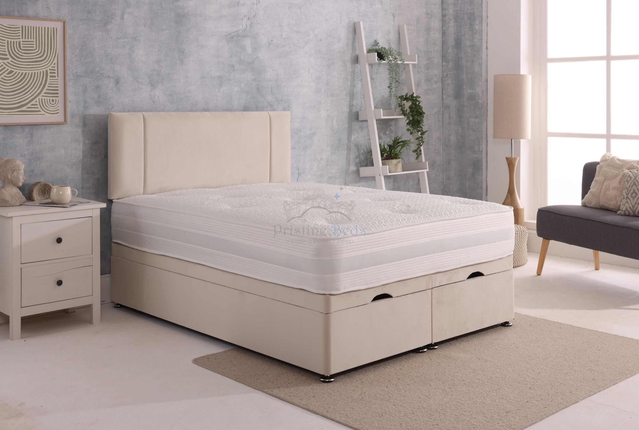 Sofia Divan Ottoman Bed Set with Standard Headboard