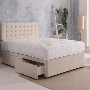 Vegas Divan Bed Set with Headboard