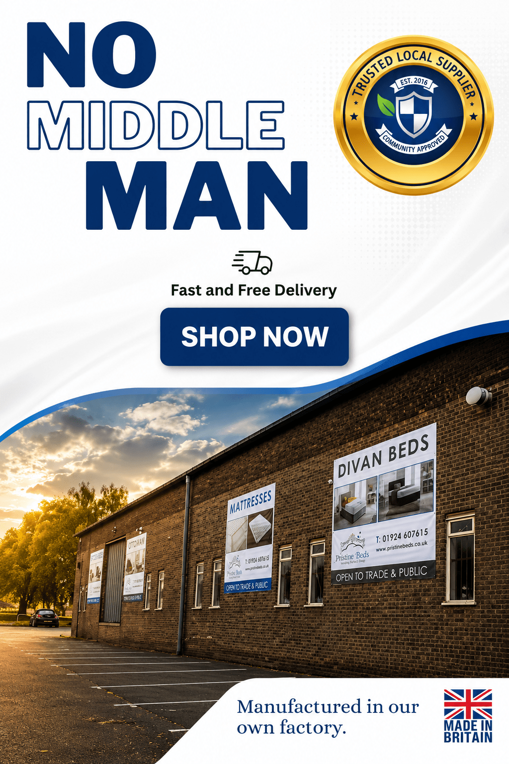 Pristine Beds Ltd - Divan Beds and Mattress Supplier in Batley